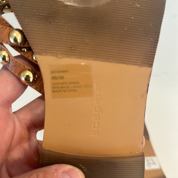 BCBG Womens Sandals BG-Banny Slip On Strappy Gemmed Toe - Picture 5 of 7